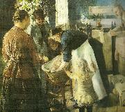 Christian Krohg i baljen oil painting artist
